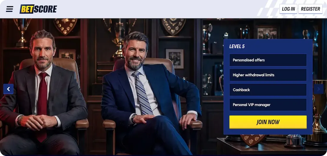 betscore casino vip